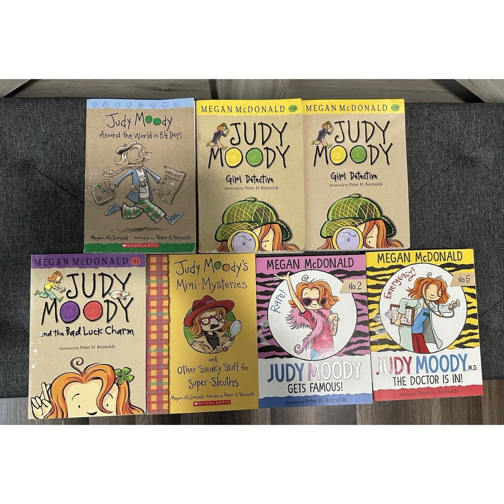 Judy Moody Books by Megan McDonald‎ (Lot of 7)